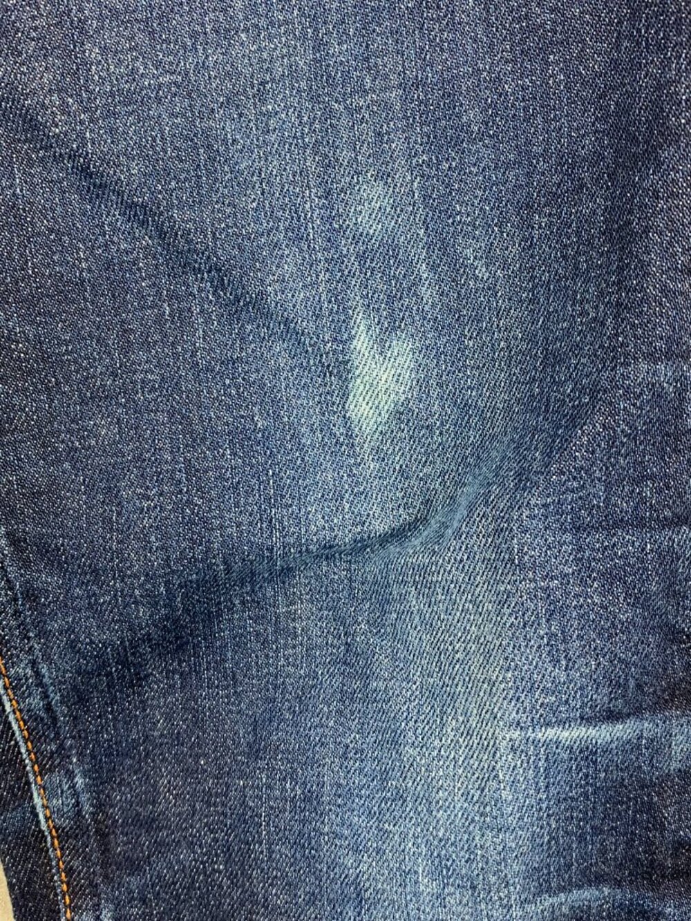 Nudie Jeans Mens Pants 32 Blue Denim Lean Dean Slim Tapered Cotton 32x30.5 - Picture 4 of 13